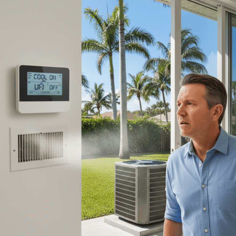 AC short cycling due to bad AC pressure switch in Winter Park FL