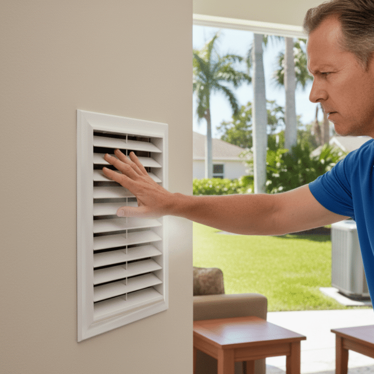 air conditioner blowing warm air caused by bad AC pressure switch in Winter Park FL