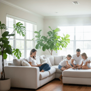 Infographic showing why Florida homes benefit from variable-speed ACs, highlighting humidity control, energy savings, and consistent cooling performance.