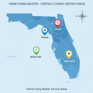 Air duct cleaning service areas in Saint Cloud, FL and surrounding neighborhoods